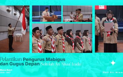 Pelantikan Pengurus Majelis Pembimbing dan Gugus Depan Pramuka